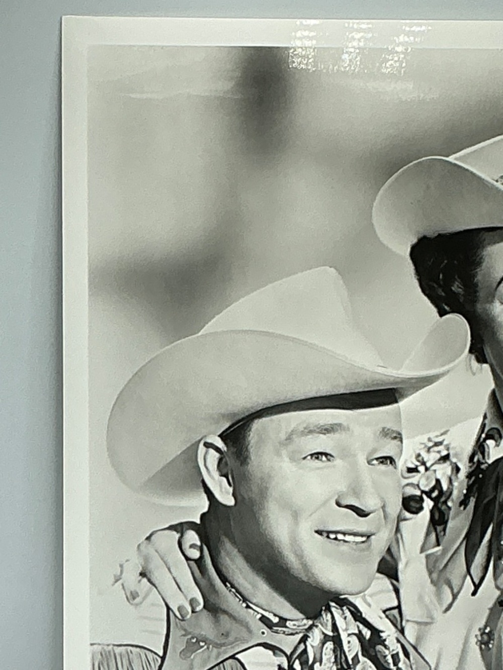 Roy Rogers & Dale Evans 8x10 Black & White Western Promo Photo King of Cowboys - Picture 2 of 6